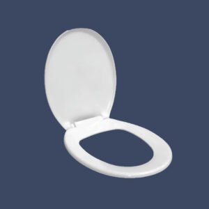 ASIENTO INODORO UNIVERSAL OVAL BLANCO